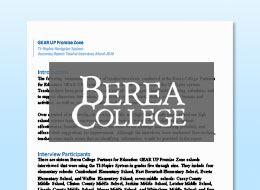 Partner Education Bera College