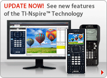 TI-Nspire&trade; new features
