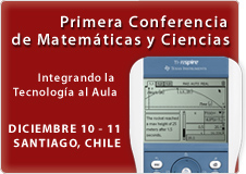 Primera Conferencia de Matemáticas y Ciencias