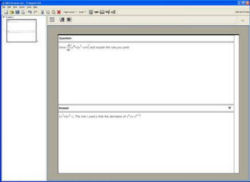 TI-Nspire software, Notes application