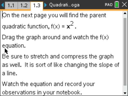 Quadratic Yoga: Transforming Quadratic Functions