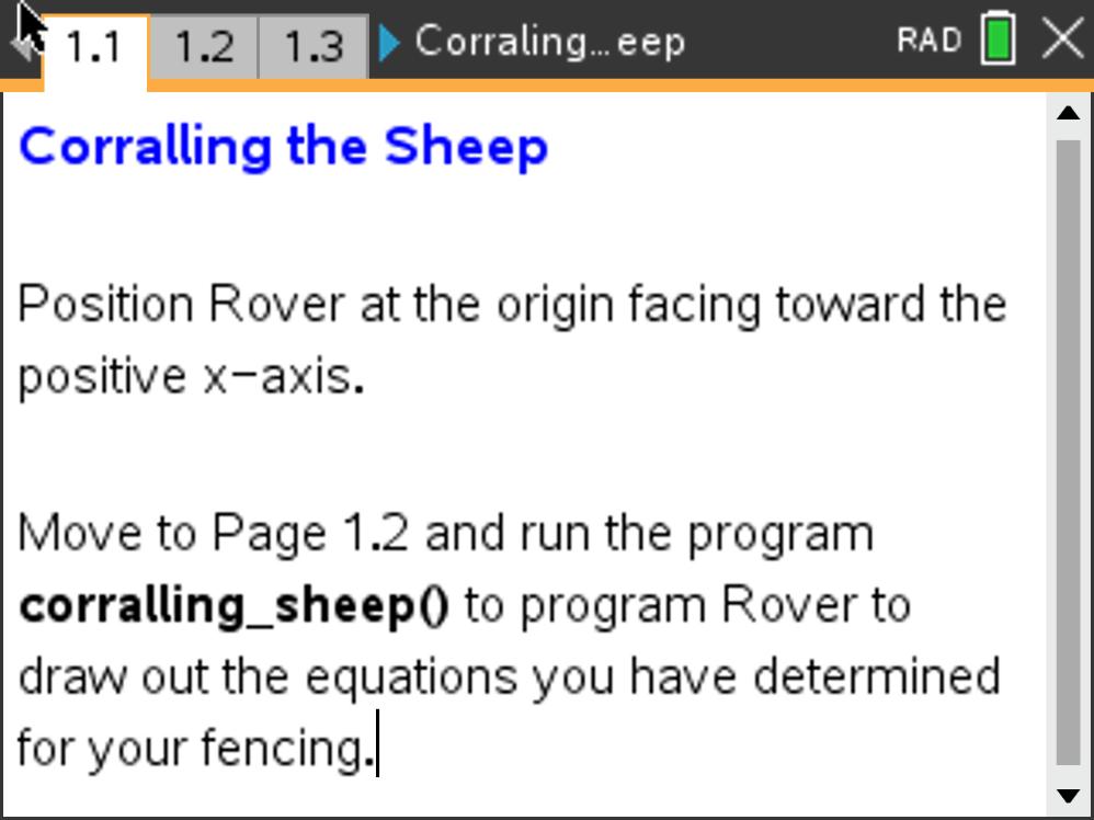 Corralling Sheep