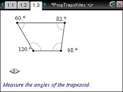 Properties of Trapezoids and Kites