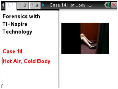 Hot Air, Cold Body: Using Newton's law of cooling to determine time of death