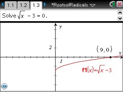 Roots of Radical Equations