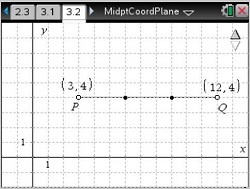 Midpoints in the Coordinate Plane