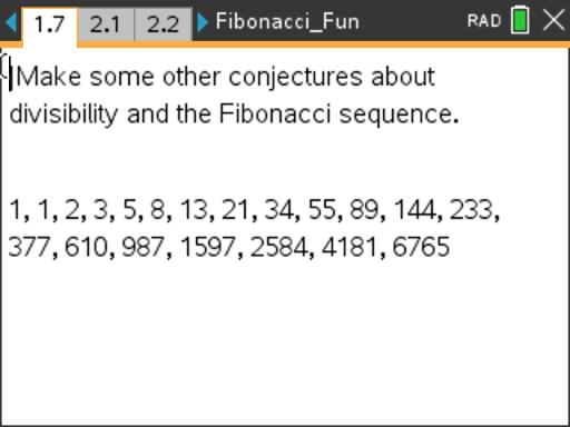 Fibonacci Fun 