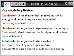 Needs of Living Things