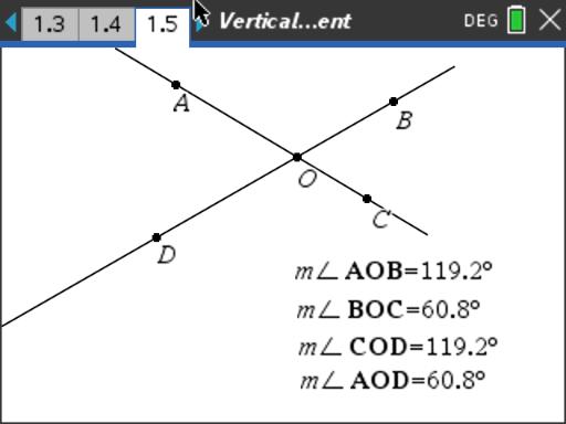 Vertical and Adjacent Angles