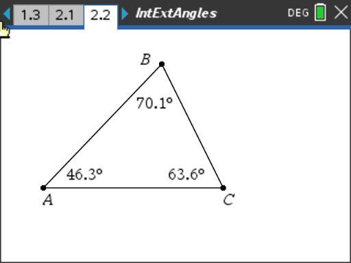 Interior & Exterior Angles of a Triangle 
