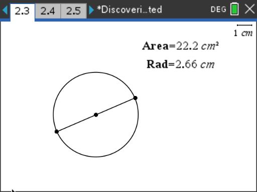 Exploring Pi with the TI-Nspire