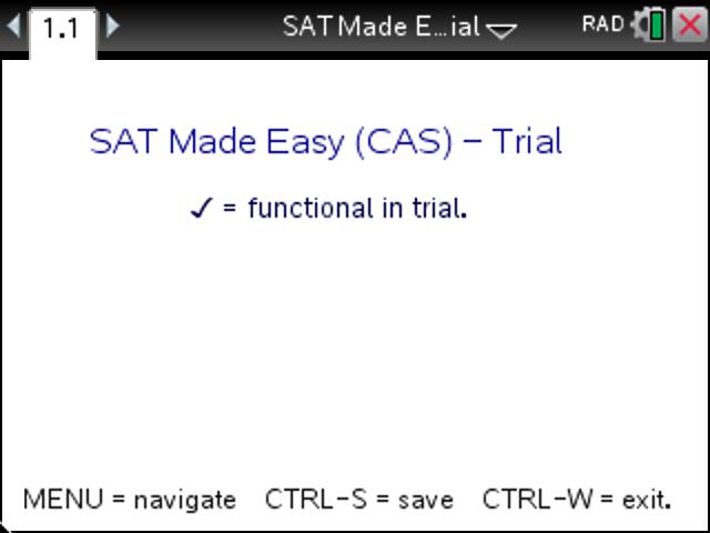 SAT Math Made Easy - Trial