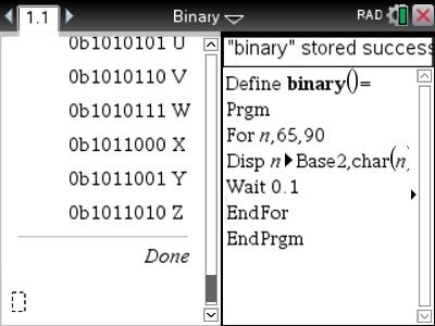 what is nine in binary