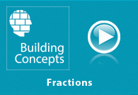 Play Video Building Concepts in Mathemathics intro for learning fractions uisng graphing calculators