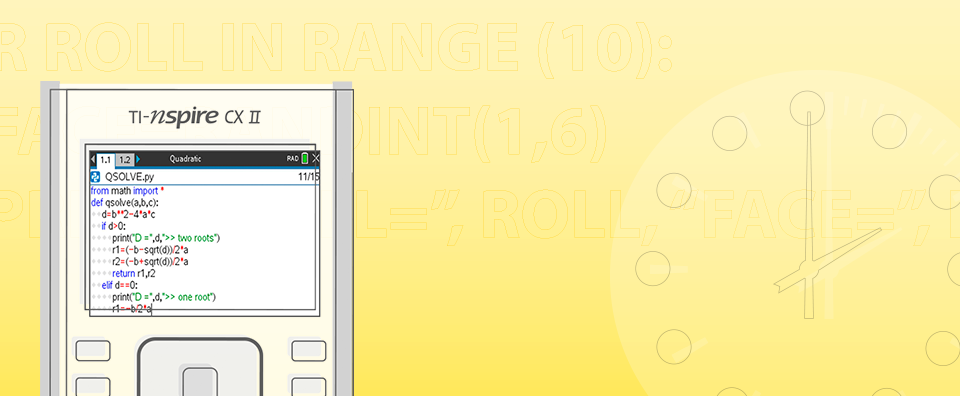 10 Minutes of Code - Python – TI Australia