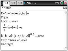 how to program ti nspire