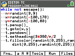 Python Modules: Python Activities Using TI-84 Plus CE Python Graphing ...