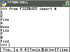 TI-84 Plus CE Python screenshot for Unit 3, Apps step 6
