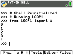 TI-84 Plus CE Python screenshot for step 5