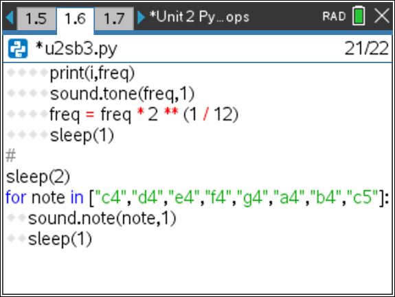 10 Minutes of Code: TI-Innovator™ Technology Python activities