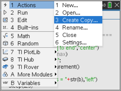 10 Minutes of Code: TI-Innovator™ Technology Python activities