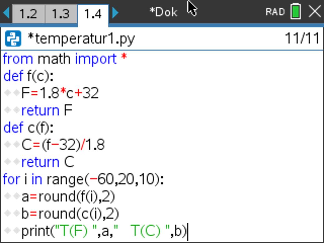 TI Codes | Python-Programmierung mit TI-Nspire CX II-T | Texas ...