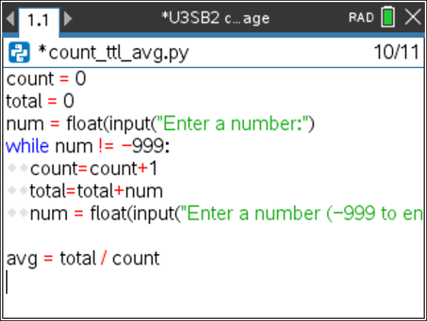 10 Minutes of Code: TI-Nspire™ CX II Python activities
