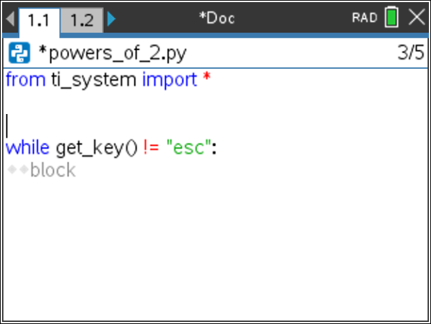 10 Minutes of Code - Python – TI Australia