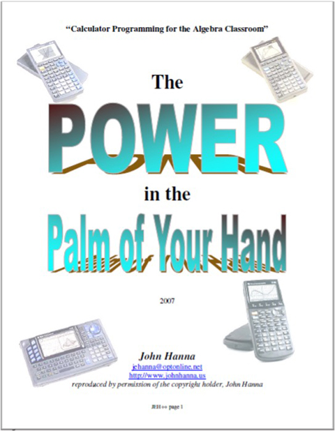 “The Power in the Palm of Your Hand” presentation.