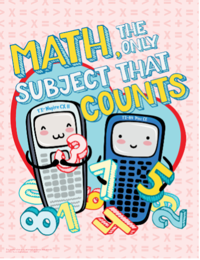 We have a bunch of cute math-themed posters for your classroom!