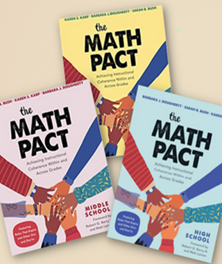“The Math Pact” book by Barbara J. Dougherty, Sarah B. Bush and Karen S. Karp