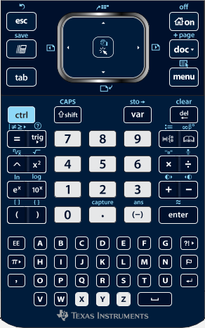 TI-nSpire Calculator With TI-84 Plus Keypad/TI-Nspire Touchpad 