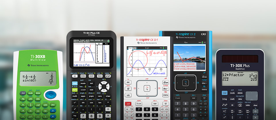 Calculators and Education Technology | Texas Instruments