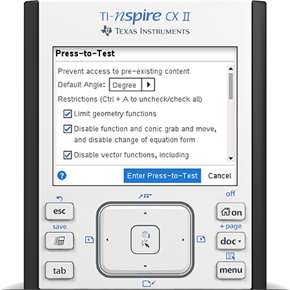 Texas Instruments Application Tutorial Exam Prep Guides | Graphing Calculators | Texas Instruments