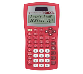 2020-Derivatives TI-30XIIS Red calculator thumbnail image