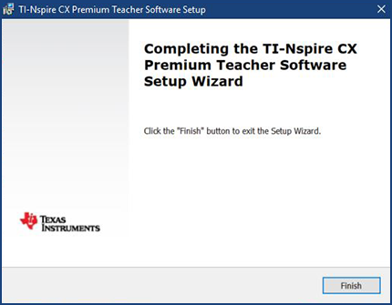 TI-Nspire™ CX software Premium Teacher Software quick installation ...