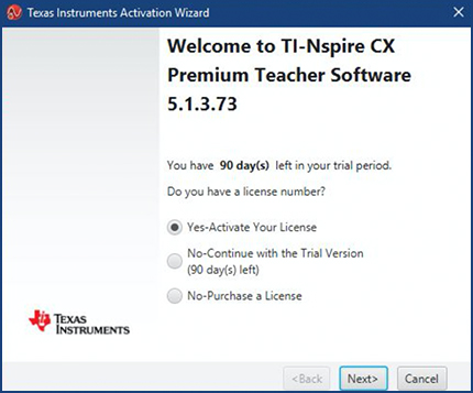 how to install ti nspire student software