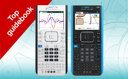 Lot Of 2 Texas Instruments TI-Nspire CX II Graphing Calculators – For Parts/Repair – Screen Scratches & Ink Stains
