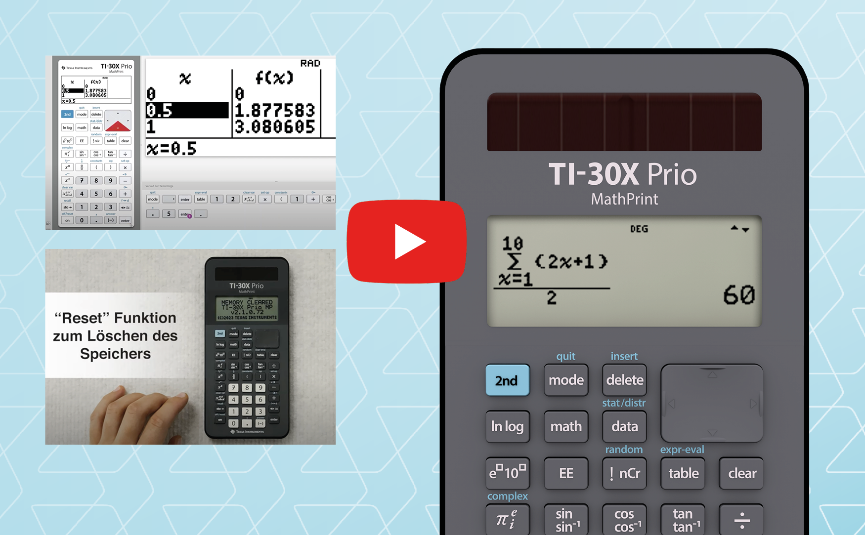 TI 30X Prio MathPrint™ | Nützliche Materialien |Texas Instruments ...