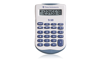 Texas Instruments EC 5 Taschenrechner