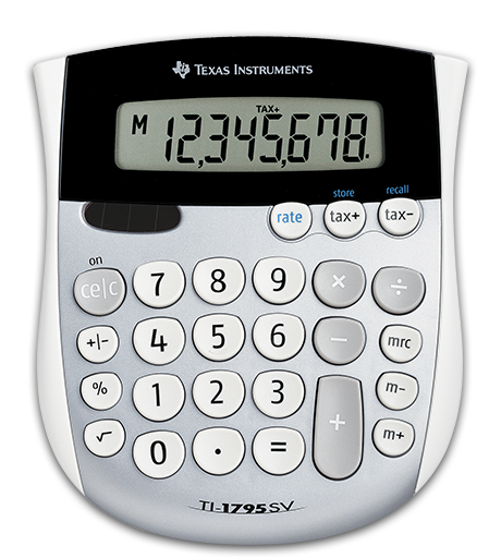 Texas Instruments 1795 SV Basic Calculator for sale online 