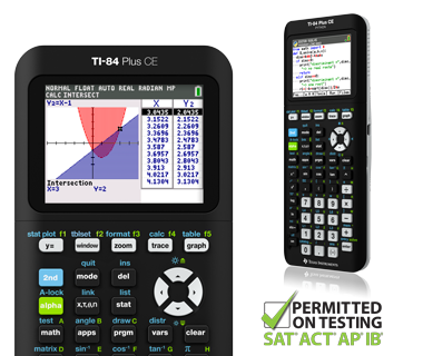 Texas Instruments TI-84 Plus CE Graphing Calculator Black 