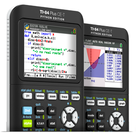 TI-84 Plus CE-T Python Edition | Texas Instruments Deutschland