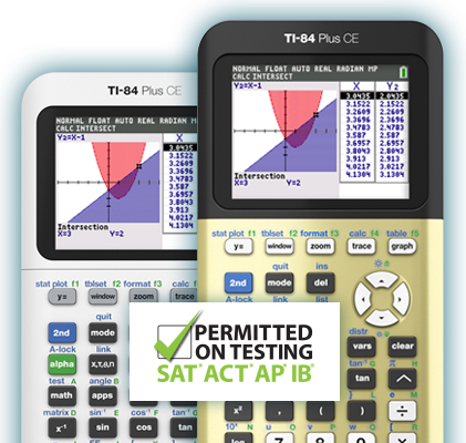 TI-84 Plus CE Graphing Calculator