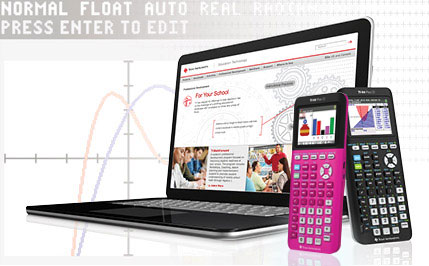 TI-84 Plus CE Graphing calculator product detail - T3 professional development promo