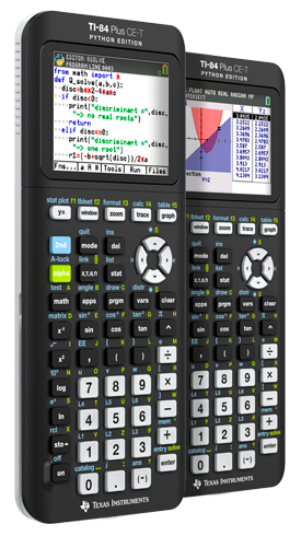 passagier Continu gelijktijdig TI 84 Plus CE-T Python Edition | Texas Instruments Nederland
