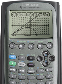 Texas Instruments TI-89 Titanium Programmable Graphing Calculator TI89TITANIUM