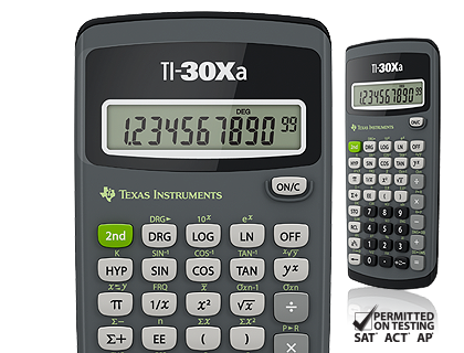 Instruction Book Texas Instruments TI-30Xa Scientific Calculator Manual Guide