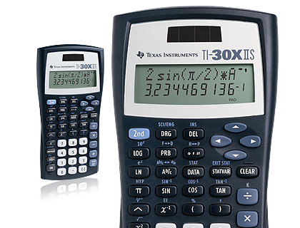 Texas Instruments TI-30 X IIS Wissenschaftlicher Taschenrechner Prod TYP Taschenrechner/Wissenschaftlicher Taschenrechner 