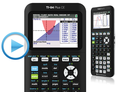 TI-84 Plus CE Graphing Calculator | Texas Instruments
